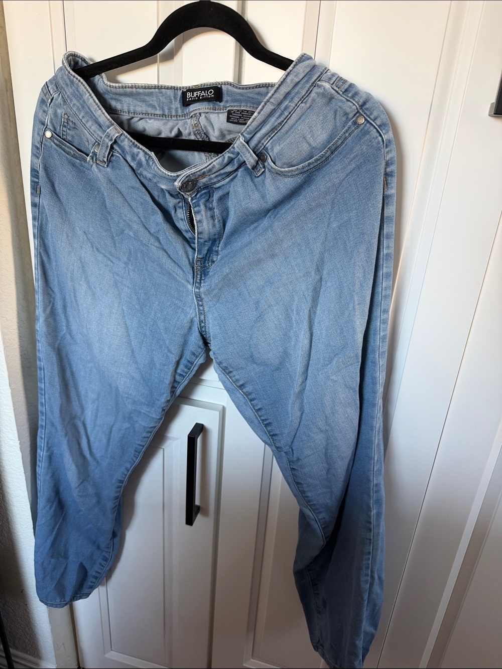 Buffalo David Bitton Light Blue Boyfriend Jeans